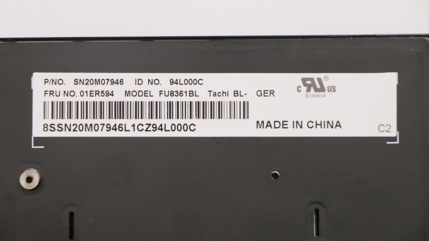 Lenovo Kb Sg-85530-2Da De Lts-1 Bl Sn - 01ER594