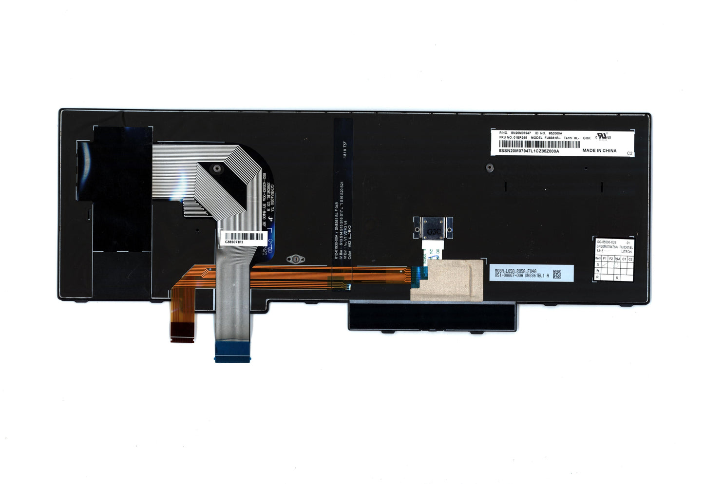 Lenovo Kb Sg-85530-X2A Gr Lts-1 Bl Sn - 01ER595