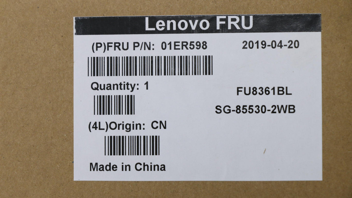 Lenovo Kb Sg-85530-2Wa Is Lts-1 Bl Sn - 01ER598