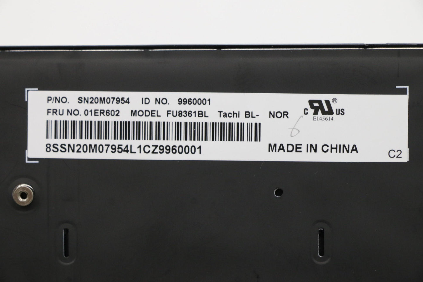Lenovo Kb Sg-85530-2Na No Lts-1 Bl Sn - 01ER602