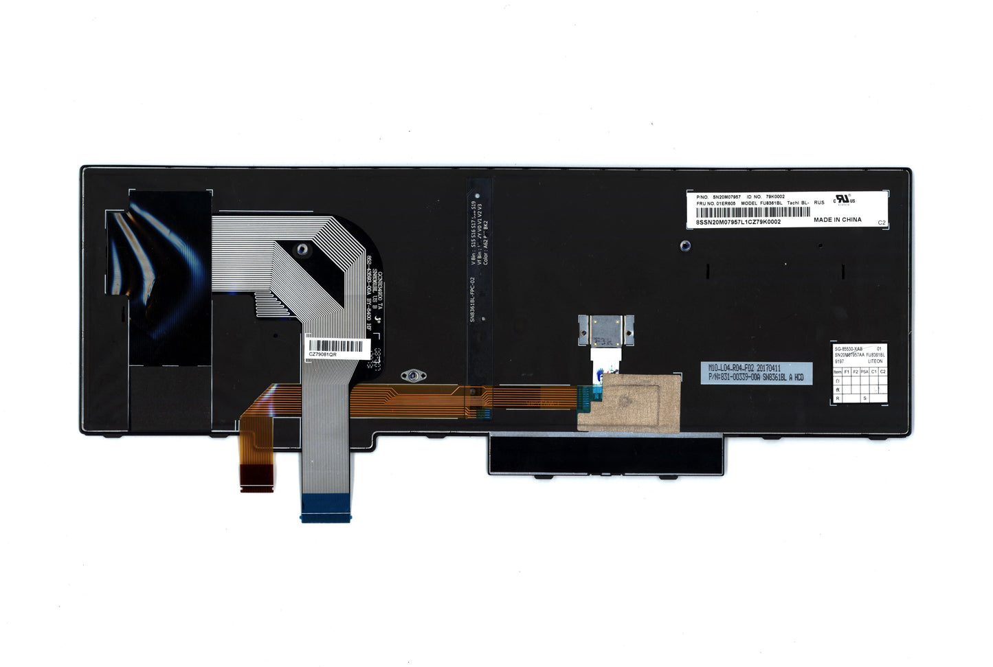 Lenovo Kb Sg-85530-Xaa Ru Lts-1 Bl Sn - 01ER605