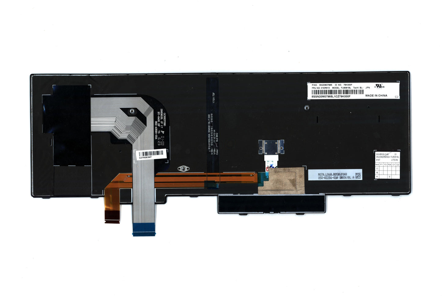 Lenovo Kb Sg-85530-2Va Jp Lts-1 Bl 10 - 01ER613