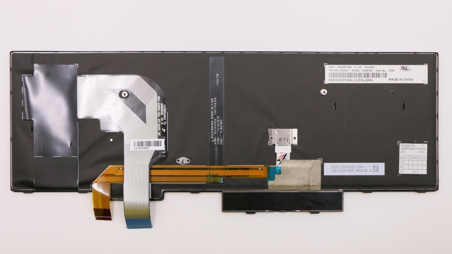 Lenovo Kb Sg-85530-Xra Kr Lts-1 Bl Sn - 01ER614