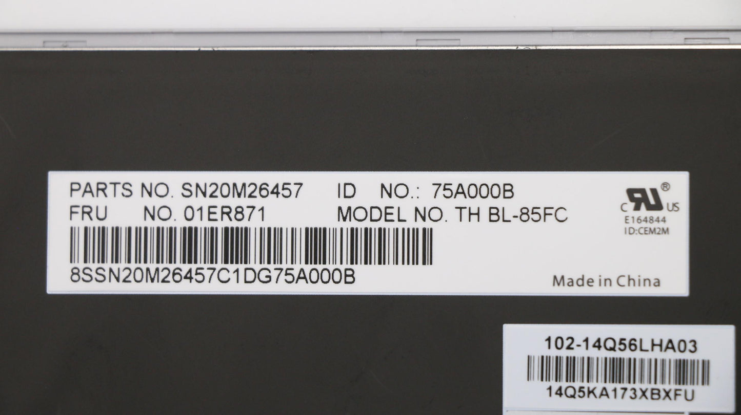 Lenovo Tho2 Chy Bl-Kb Sv Cfr - 01ER871