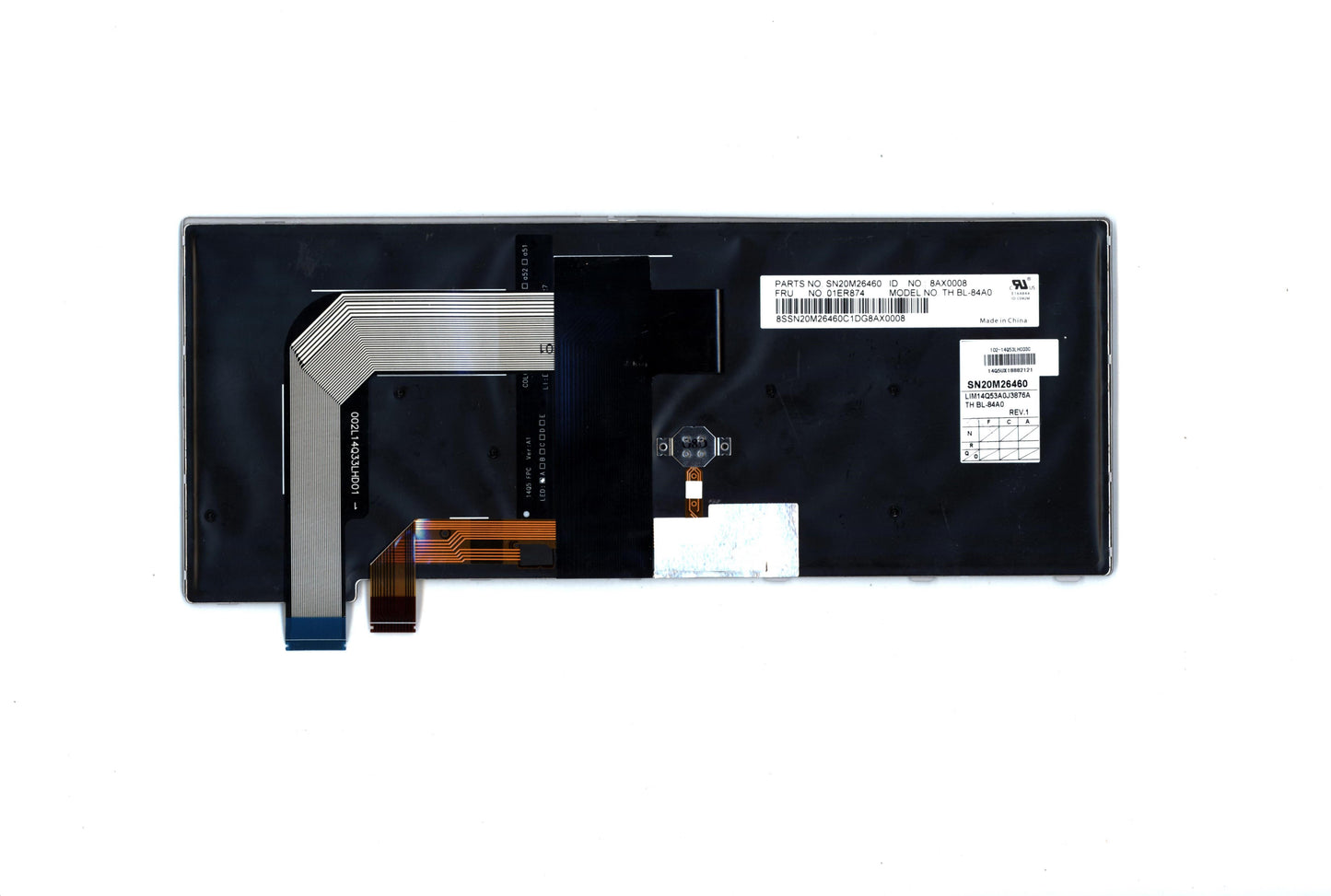 Lenovo Tho2 Chy Bl-Kb Sv Ara - 01ER874