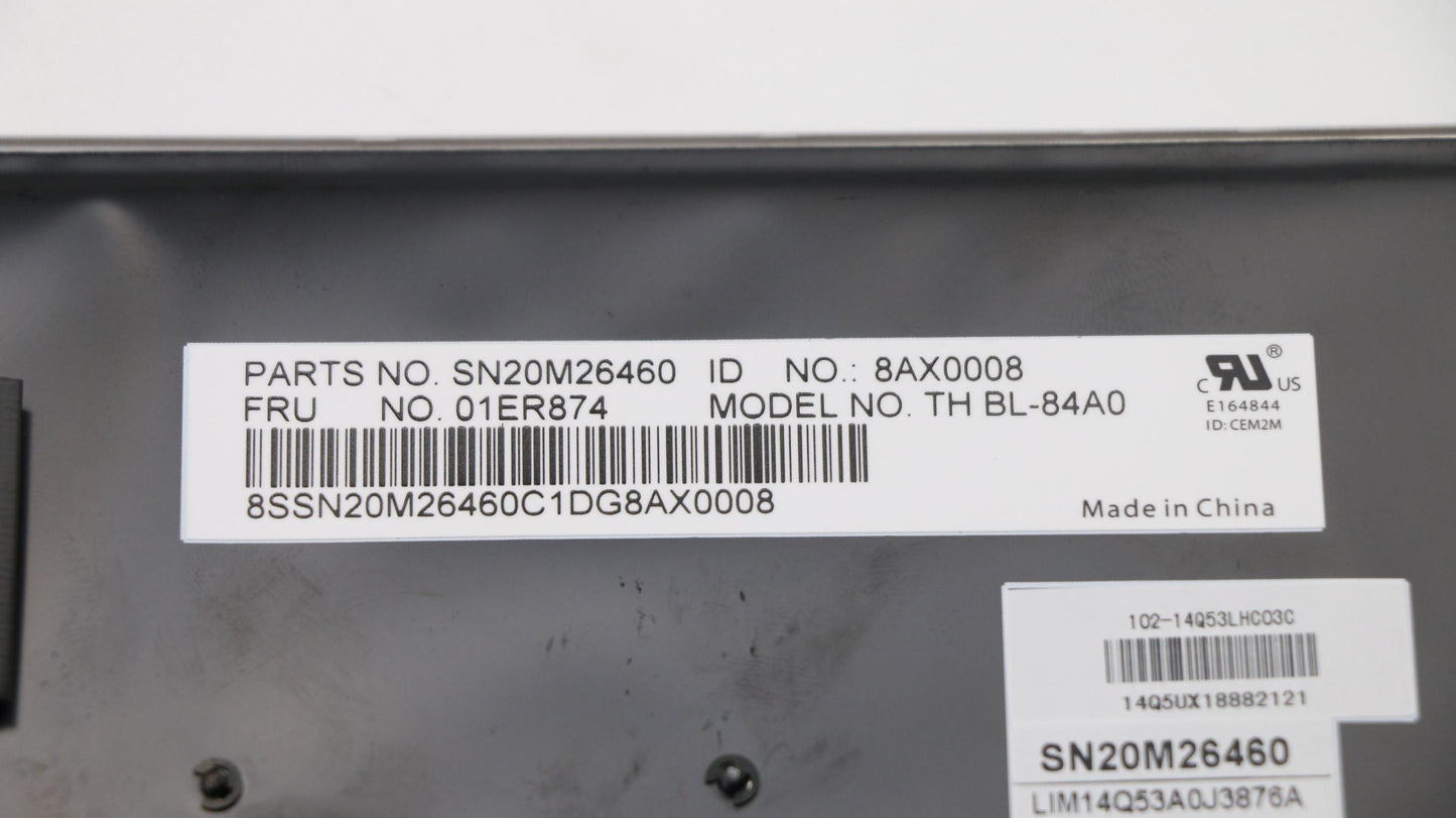 Lenovo Tho2 Chy Bl-Kb Sv Ara - 01ER874