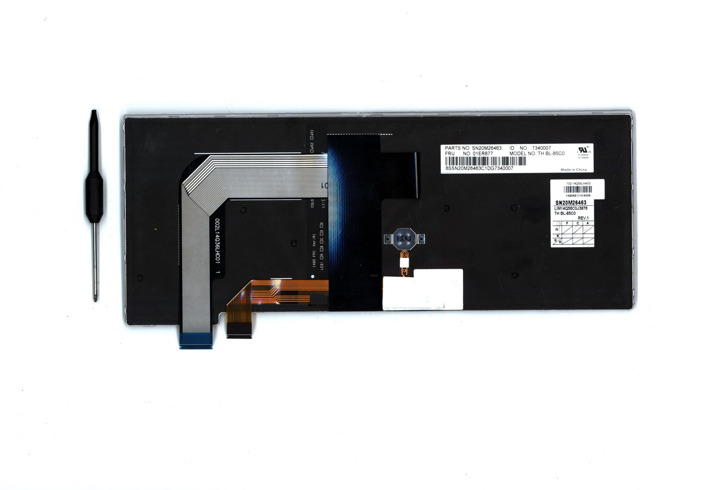 Lenovo Tho2 Chy Bl-Kb Sv Cz - 01ER877