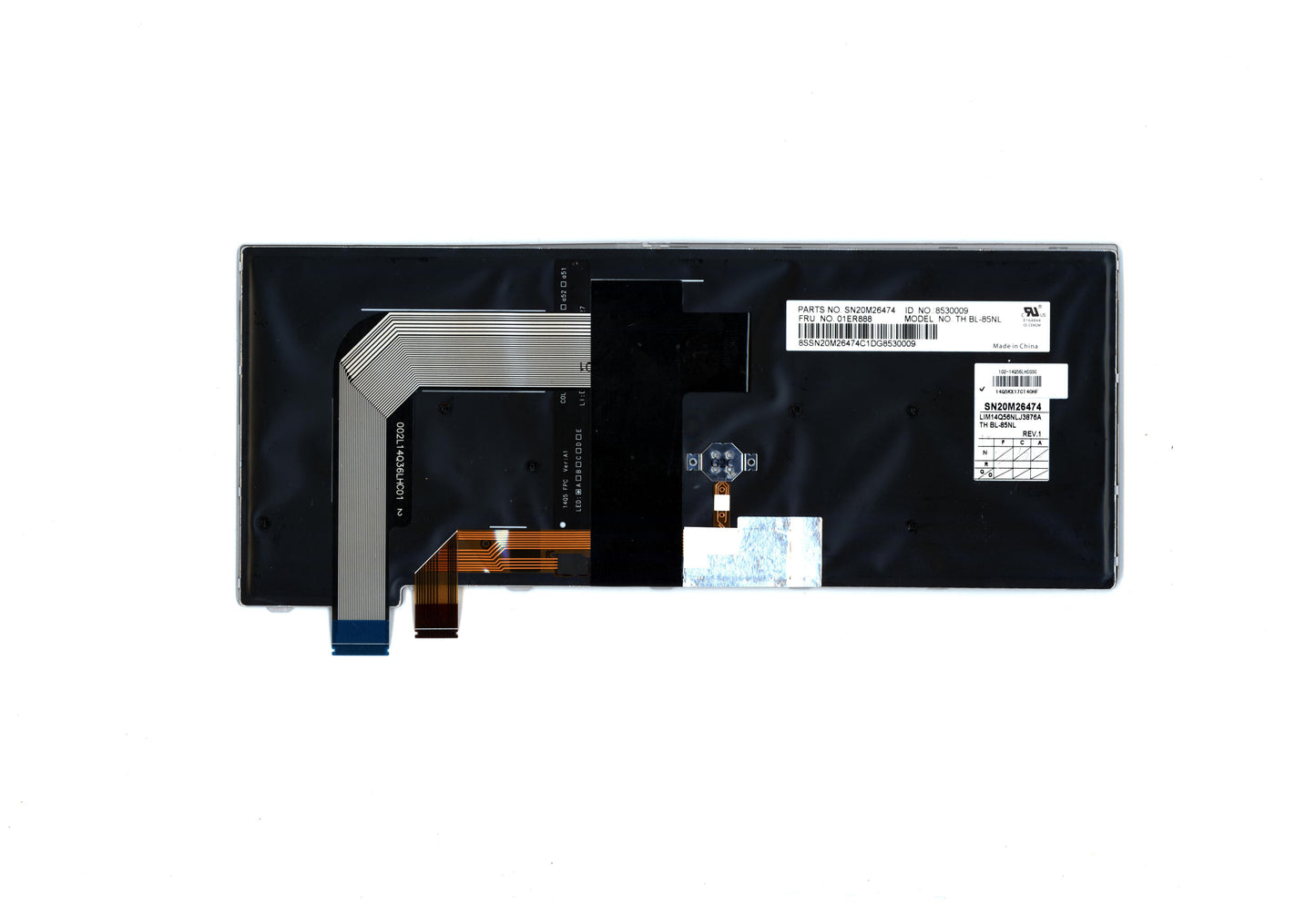 Lenovo Tho2 Chy Bl-Kb Sv Nl - 01ER888
