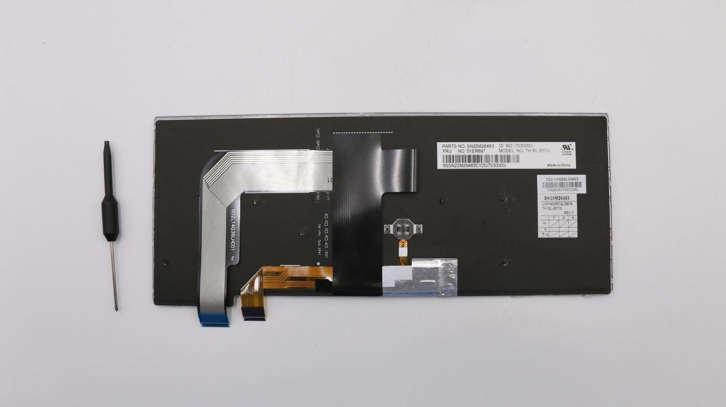 Lenovo Tho2 Chy Bl-Kb Sv Tr - 01ER897