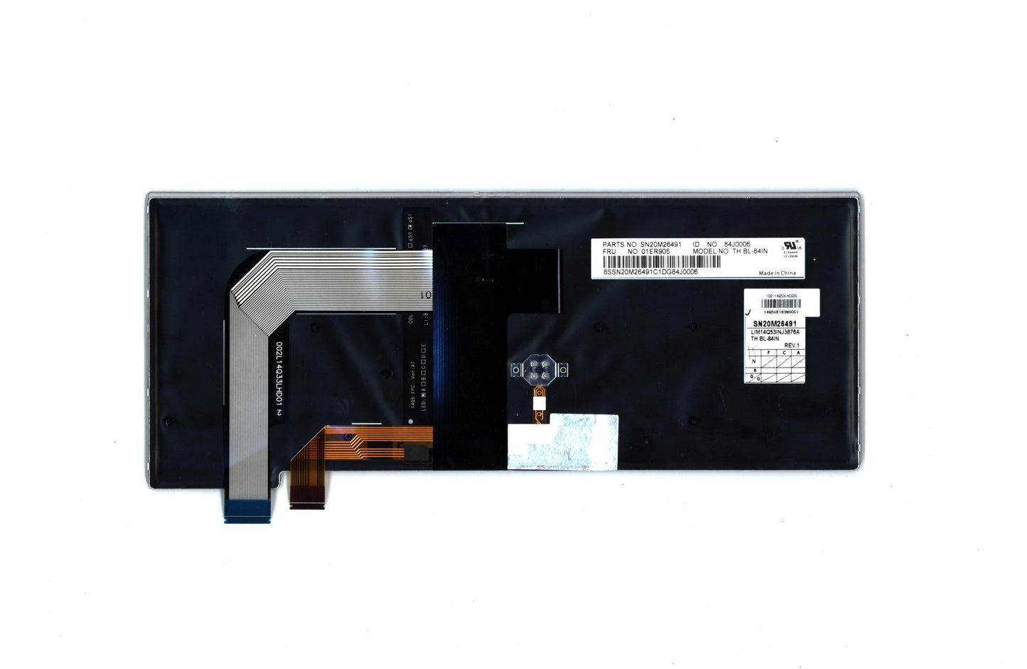 Lenovo Tho2 Chy Bl-Kb Sv In - 01ER905