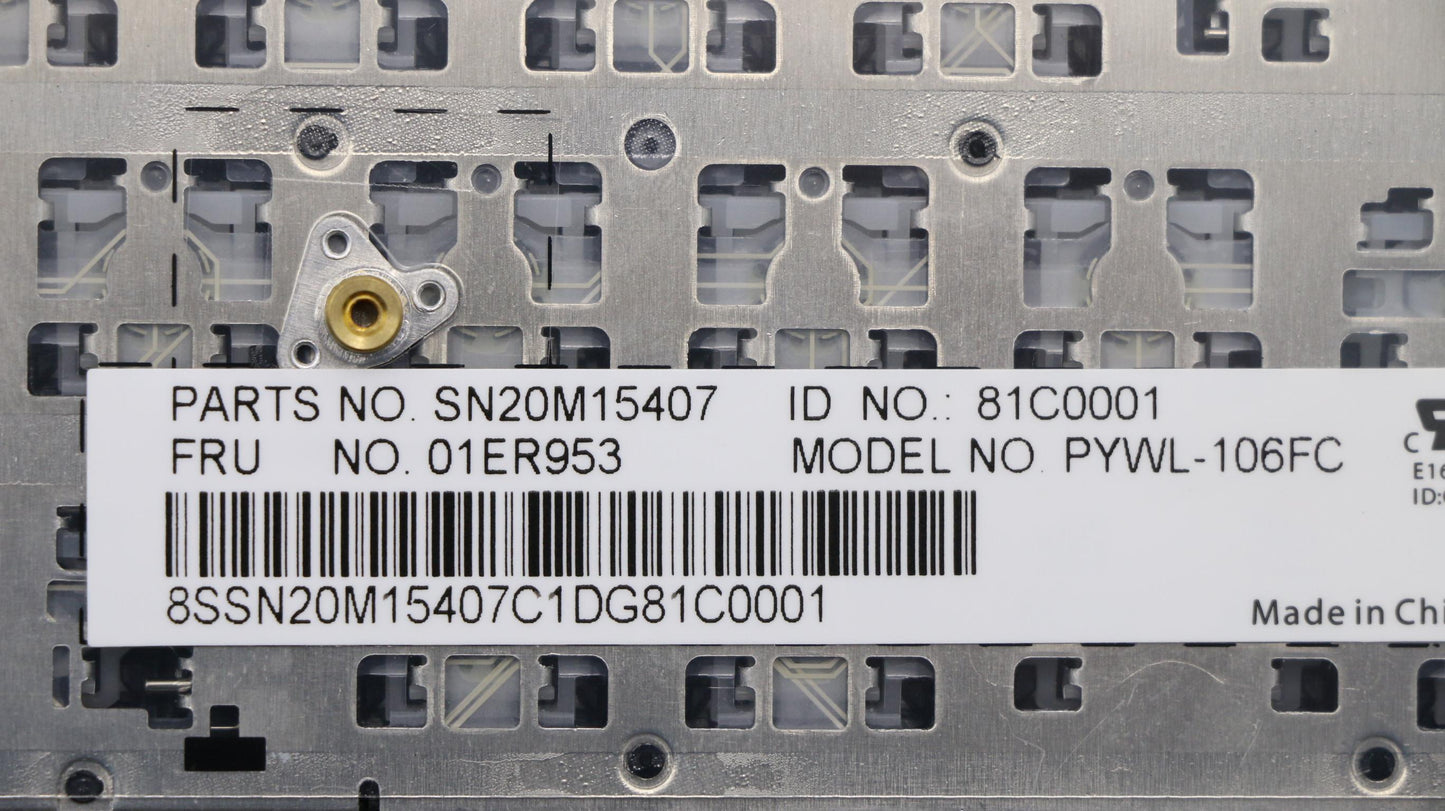 Lenovo Payton2Walter2 Nbl Kbd,Cfr,Chy - 01ER953
