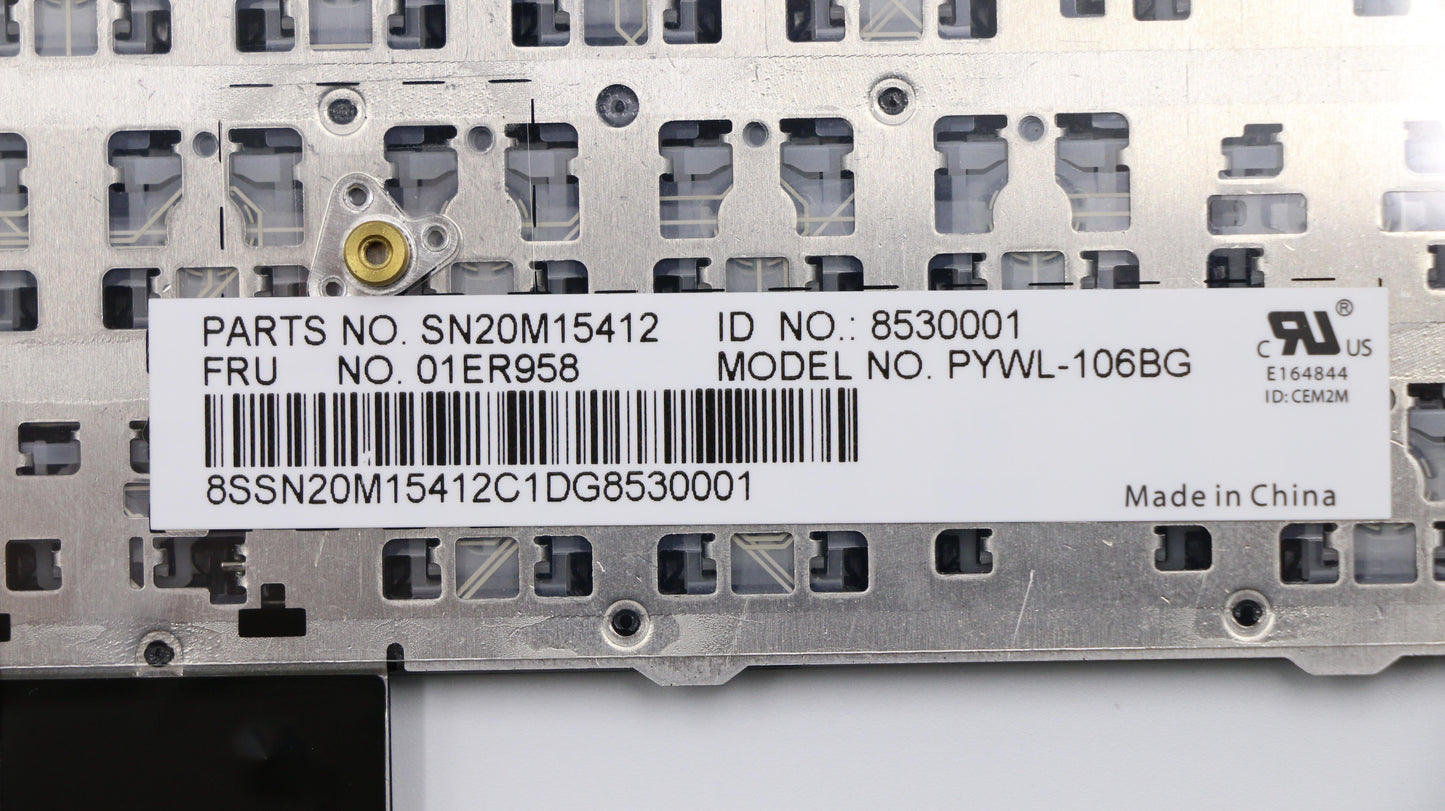 Lenovo Payton2Walter2 Nbl Kbd,Bg,Chy - 01ER958