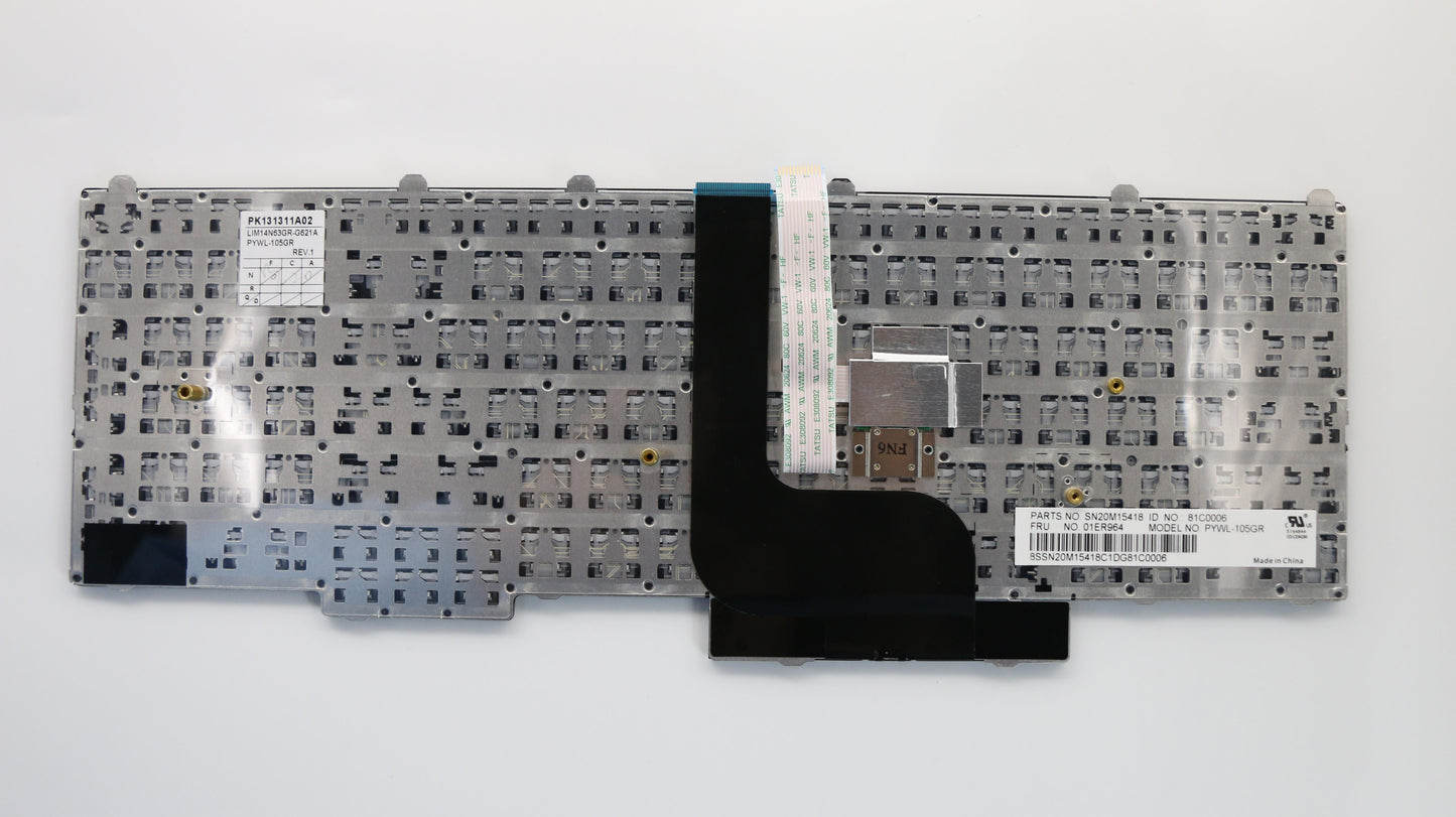 Lenovo Payton2Walter2 Nbl Kbd,Gr,Chy - 01ER964