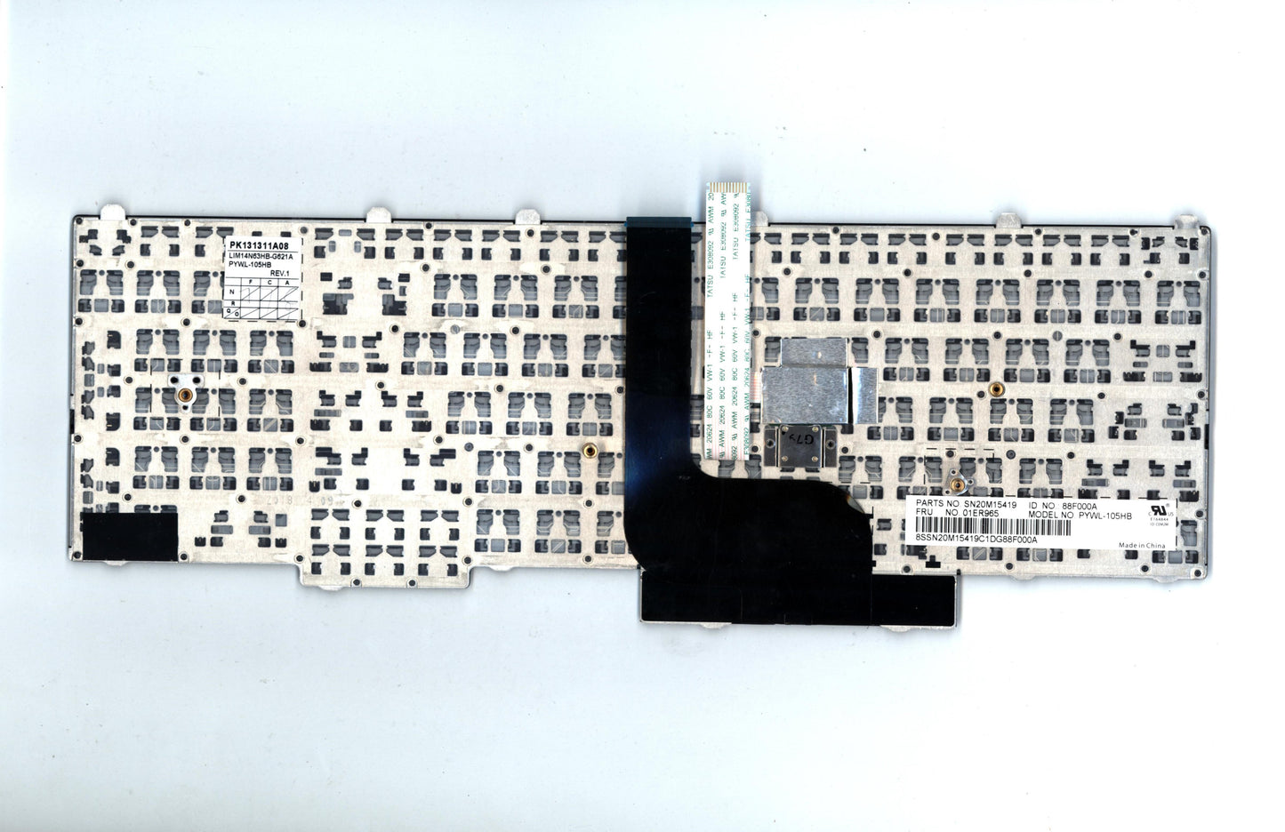 Lenovo Payton2Walter2 Nbl Kbd,Il,Chy - 01ER965