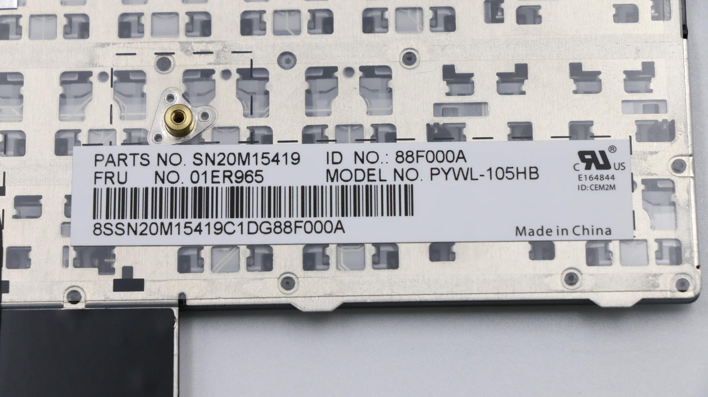 Lenovo Payton2Walter2 Nbl Kbd,Il,Chy - 01ER965