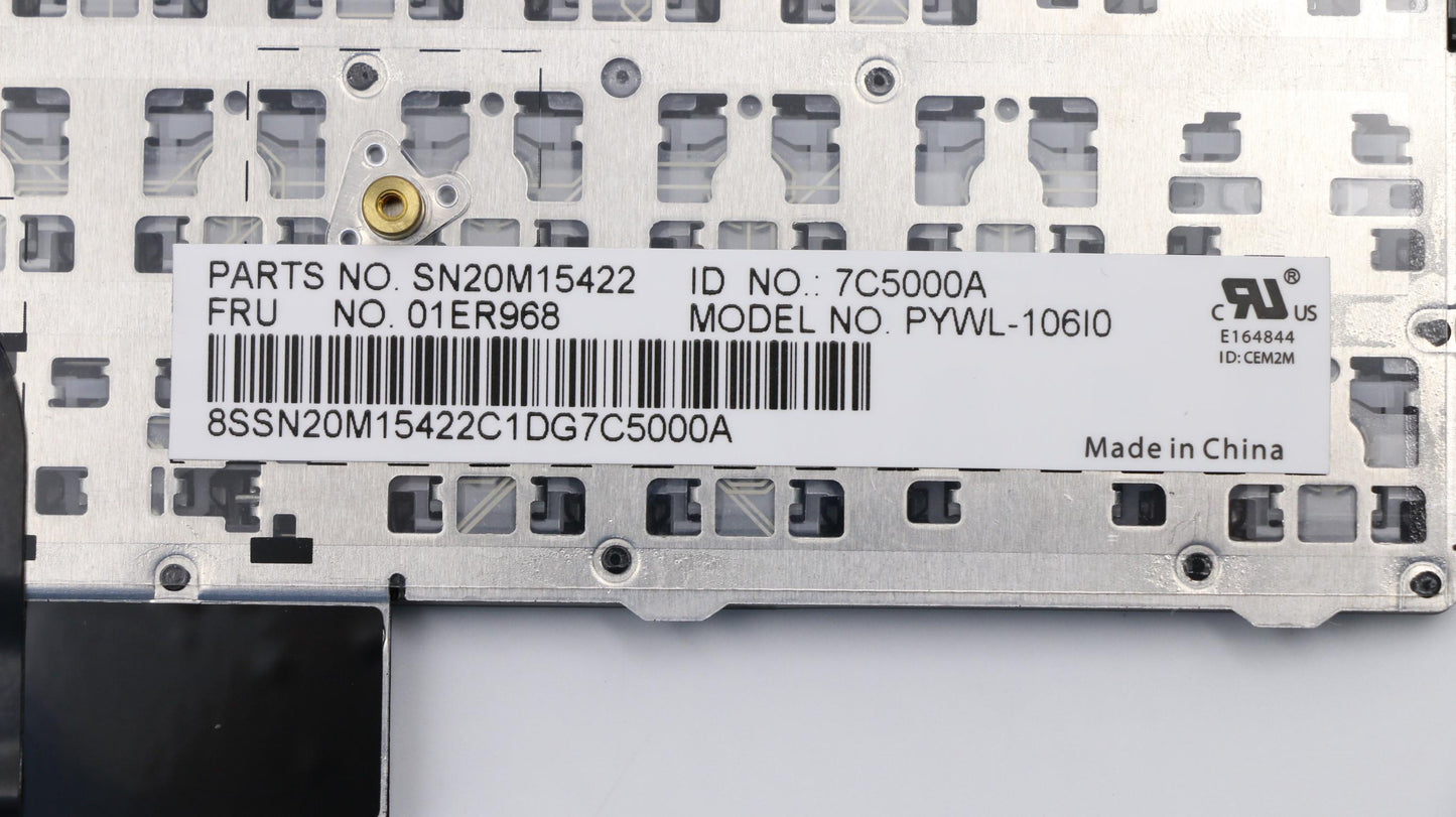 Lenovo Payton2Walter2 Nbl Kbd,It,Chy - 01ER968