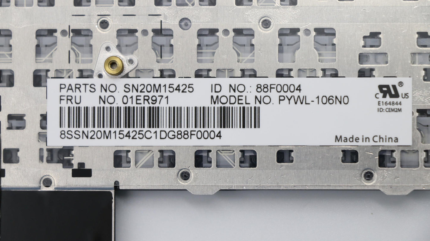 Lenovo Payton2Walter2 Nbl Kbd,No,Chy - 01ER971