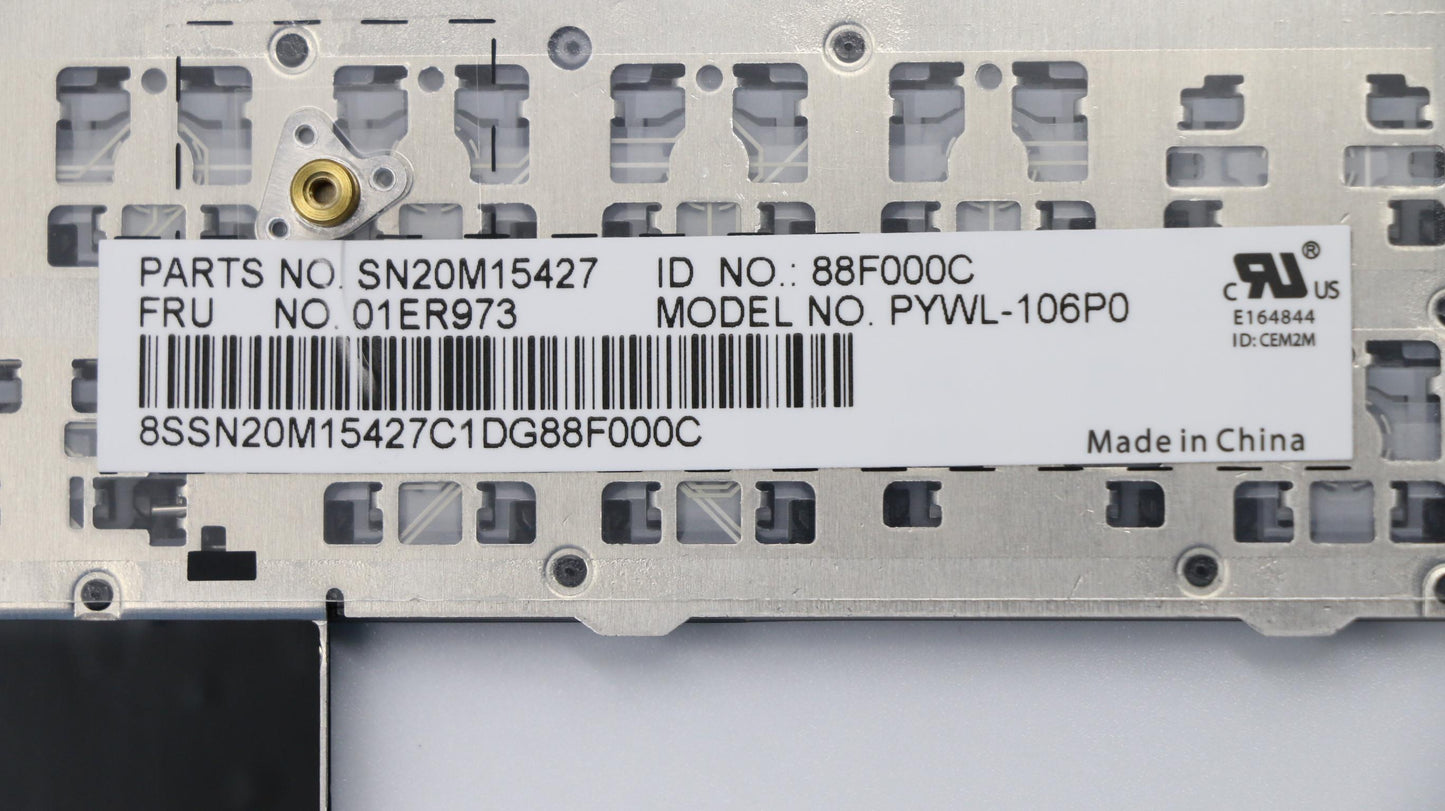 Lenovo Payton2Walter2 Nbl Kbd,Pt,Chy - 01ER973
