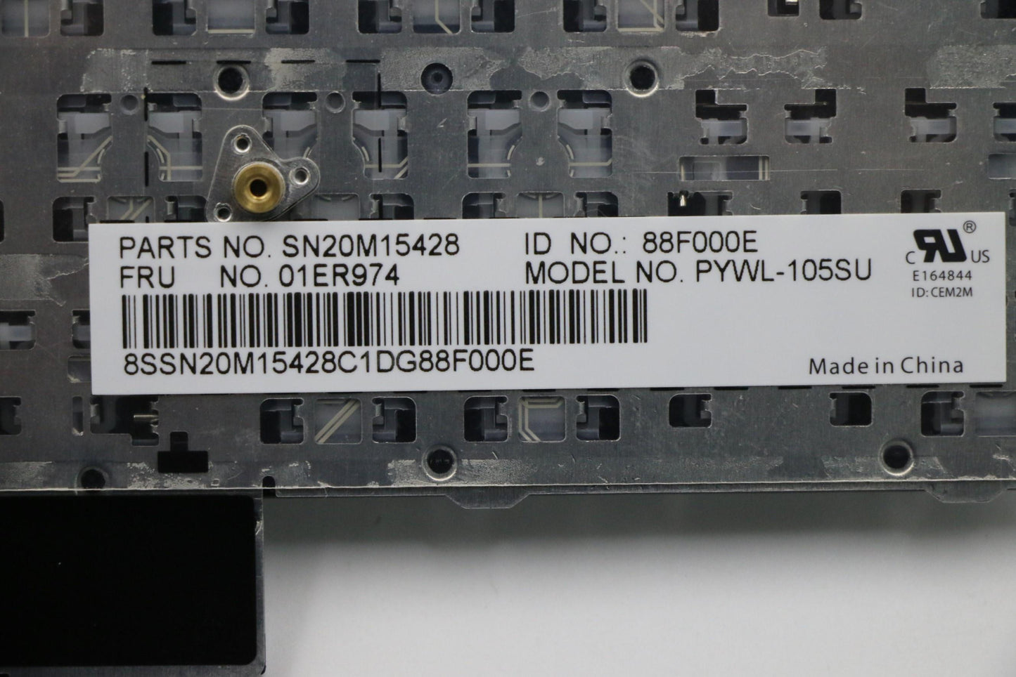 Lenovo Payton2Walter2 Nbl Kbd,Ru,Chy - 01ER974