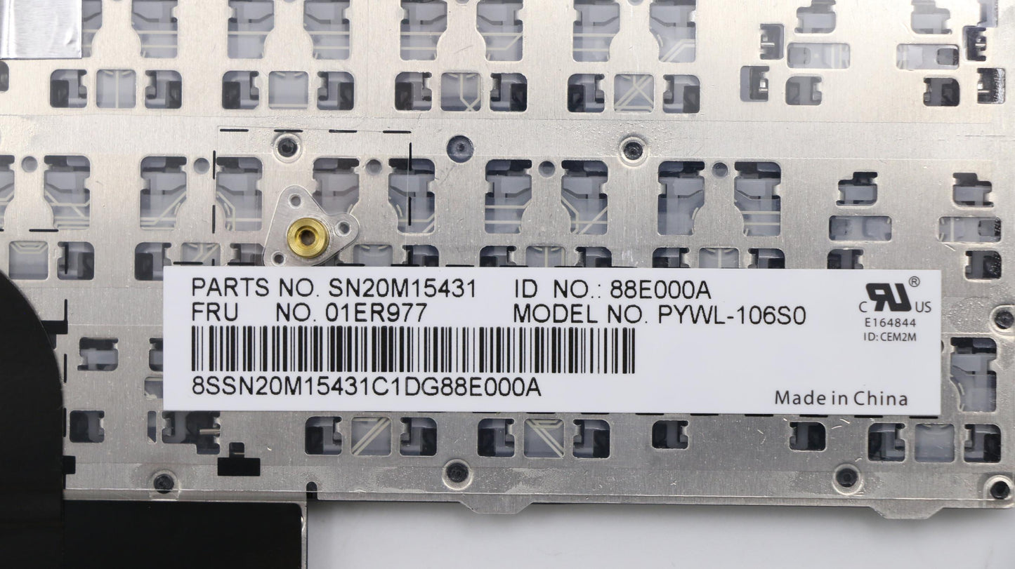 Lenovo Payton2Walter2 Nbl Kbd,Se,Chy - 01ER977