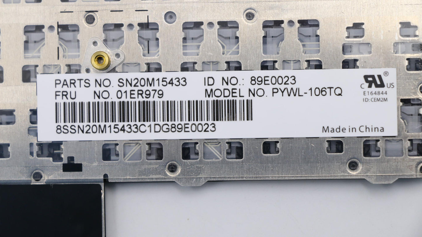 Lenovo Payton2Walter2 Nbl Kbd,Tr,Chy - 01ER979