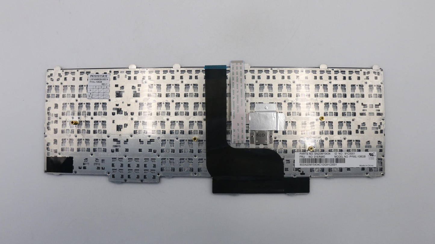 Lenovo Payton2Walter2 Nbl Kbd,Gb,Chy - 01ER980