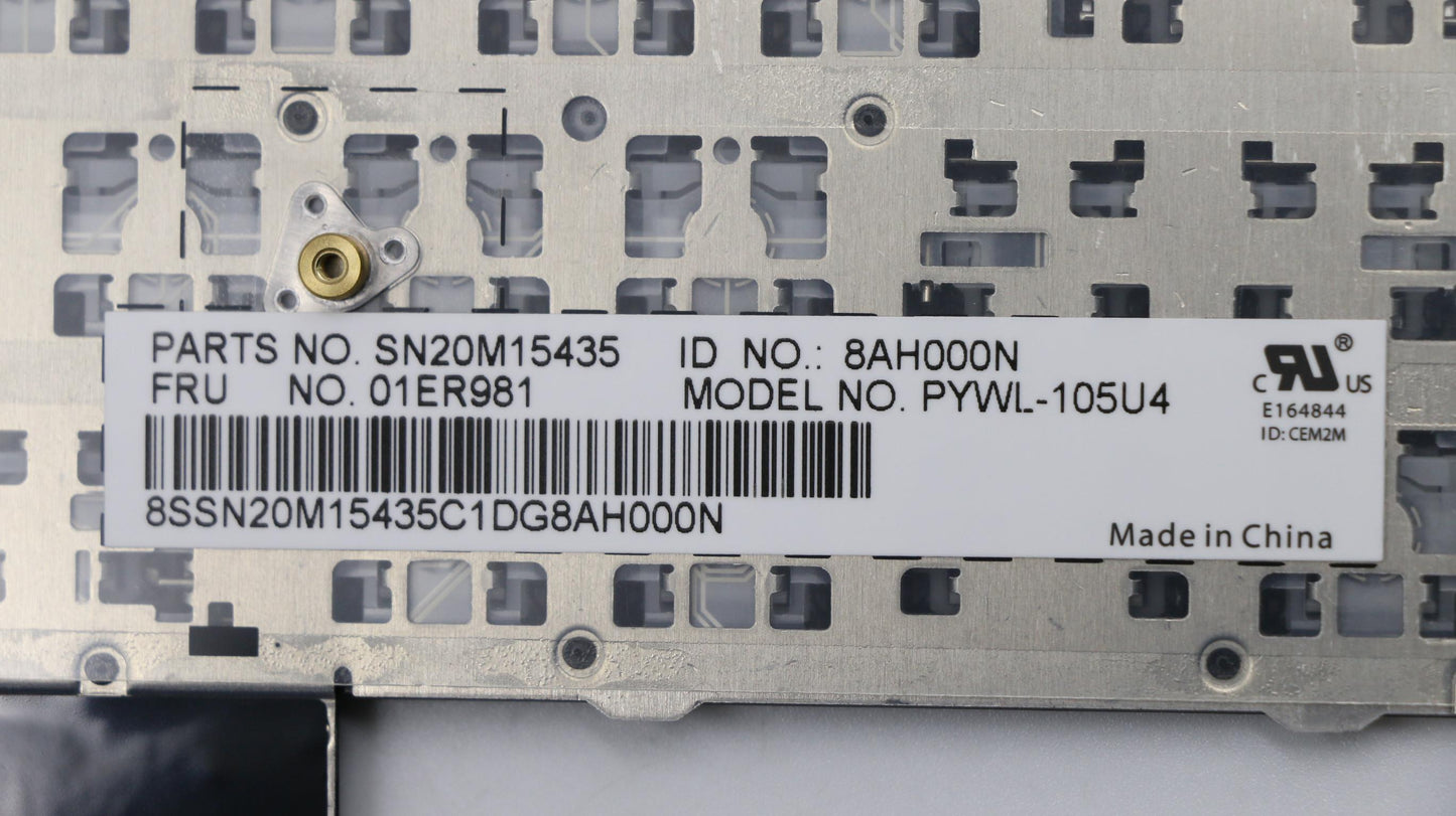 Lenovo Payton2Walter2 Nbl Kbd,Usi,Chy - 01ER981