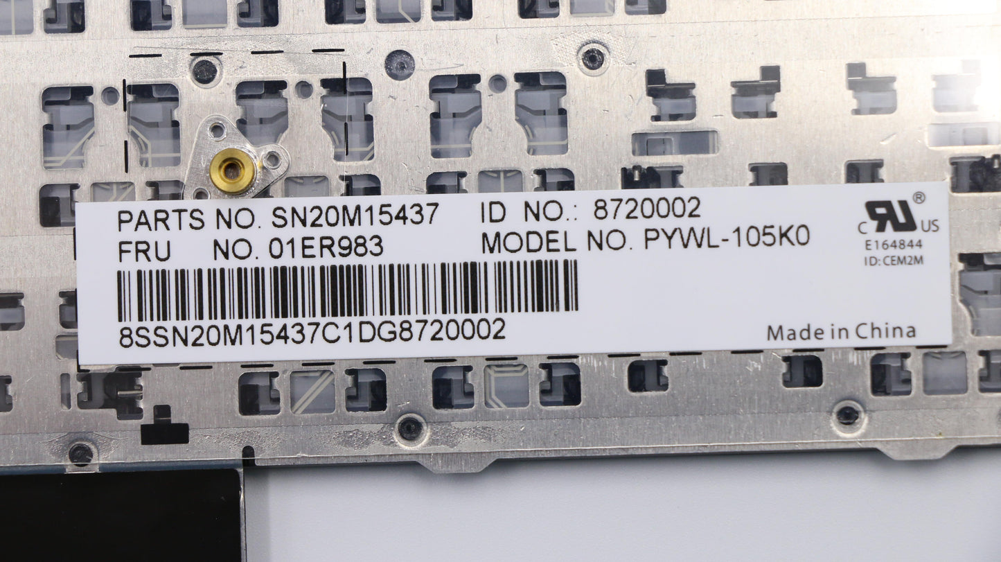 Lenovo Payton2Walter2 Nbl Kbd,Kr,Chy - 01ER983