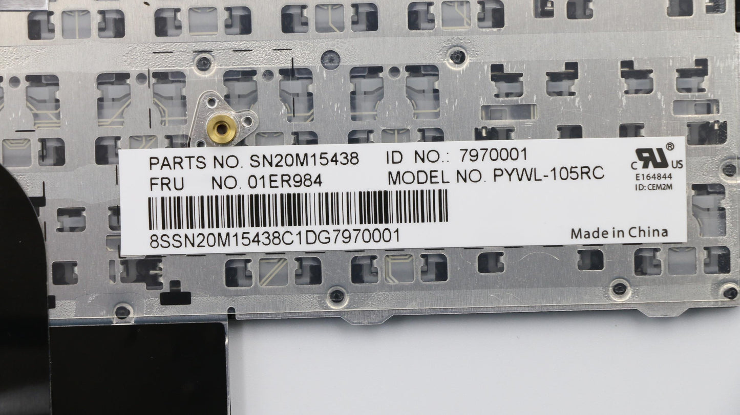 Lenovo Payton2Walter2 Nbl Kbd,Tw,Chy - 01ER984