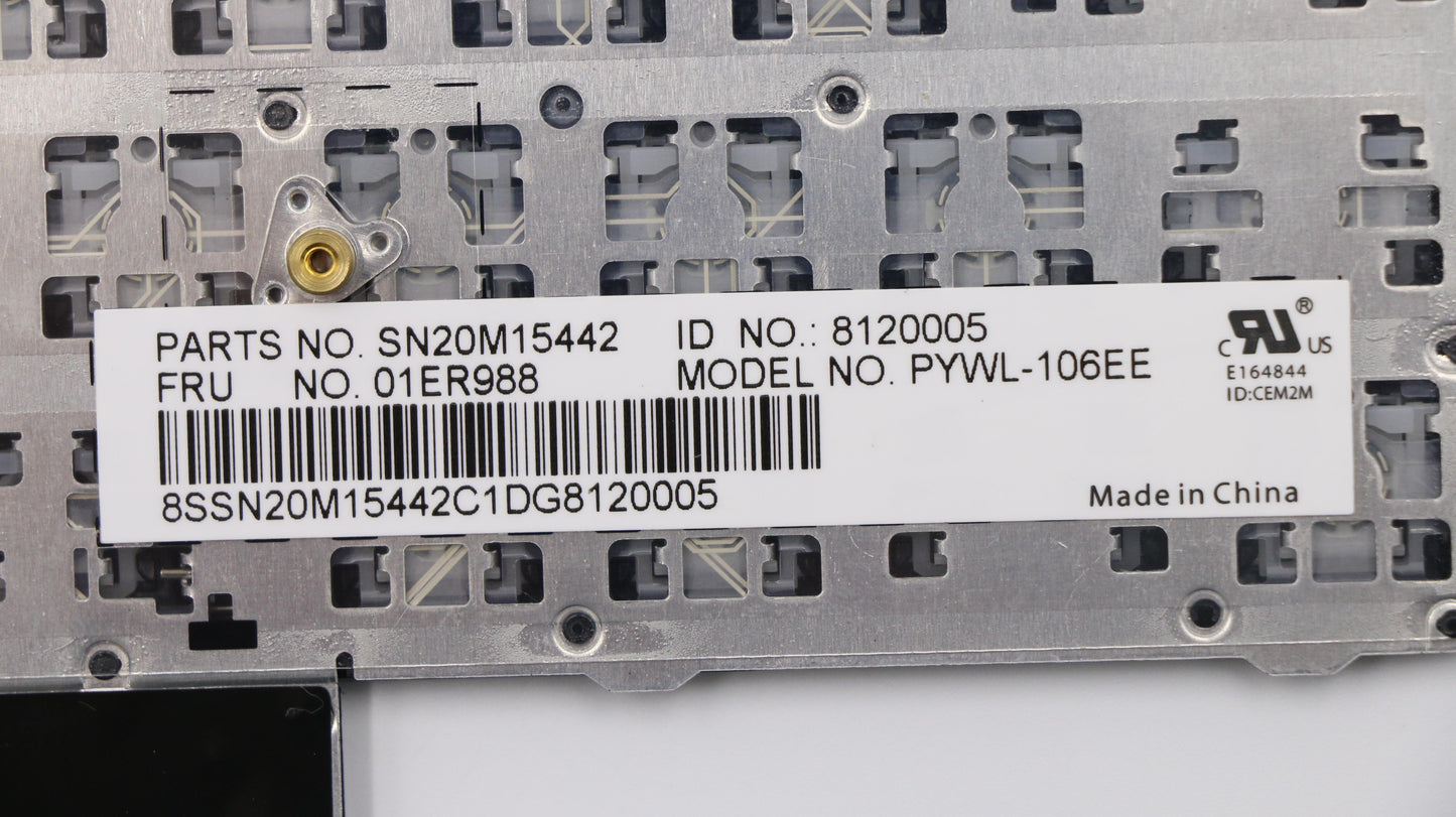 Lenovo Payton2Walter2 Nbl Kbd,Ee,Chy - 01ER988