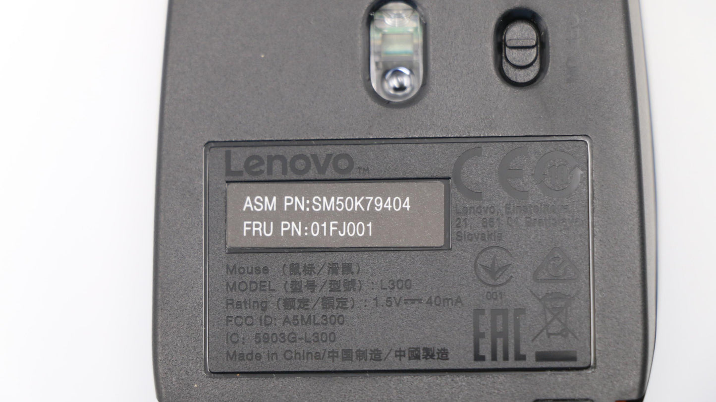 Lenovo Lenovo300Wirelesscompactmousef - 01FJ001