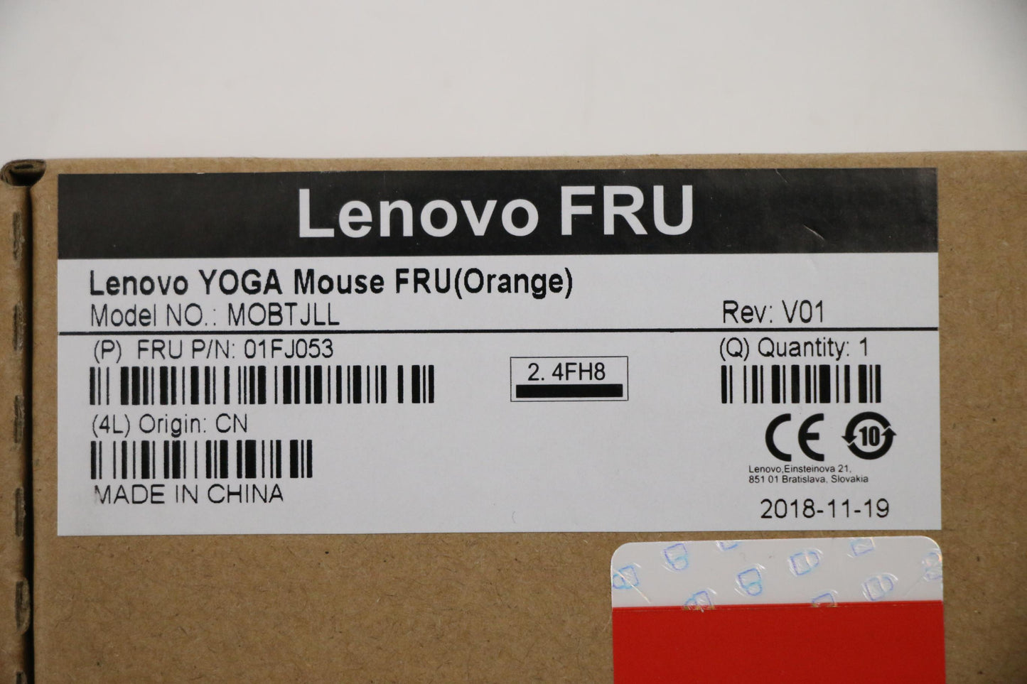 Lenovo Lenovo Yoga Mouse Fru(Orange) - 01FJ053