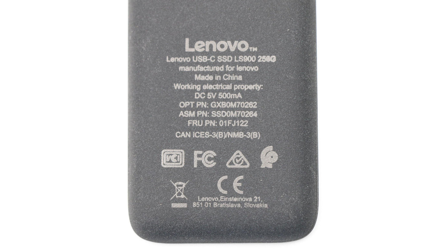 Lenovo Lenovo Usb C Ssd Ls900(256G Fr - 01FJ122