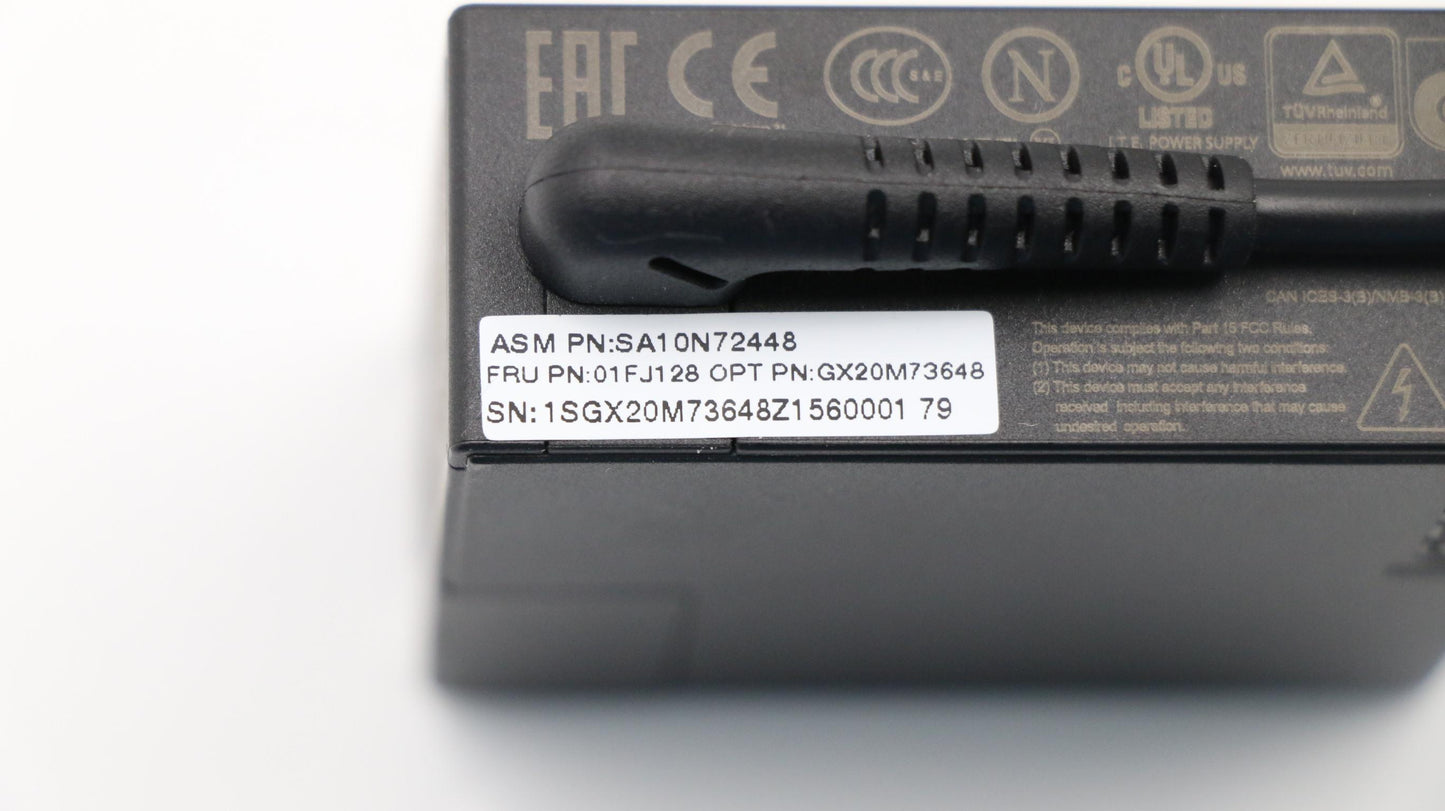 Lenovo 65W Usb Adapter R Us Fru - 01FJ128