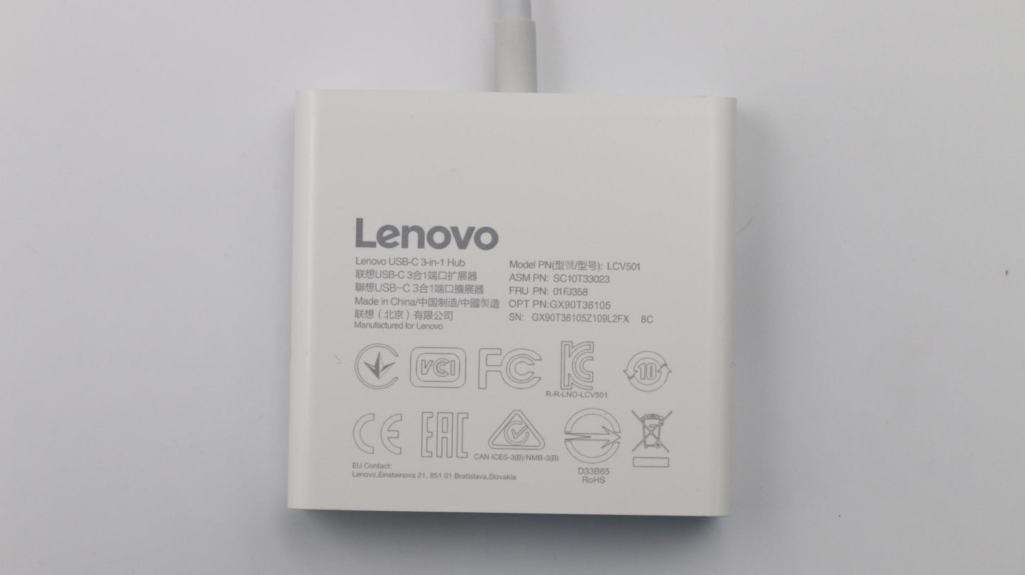 Lenovo Cable_Bo Fru For Lenovo Usb C - 01FJ358