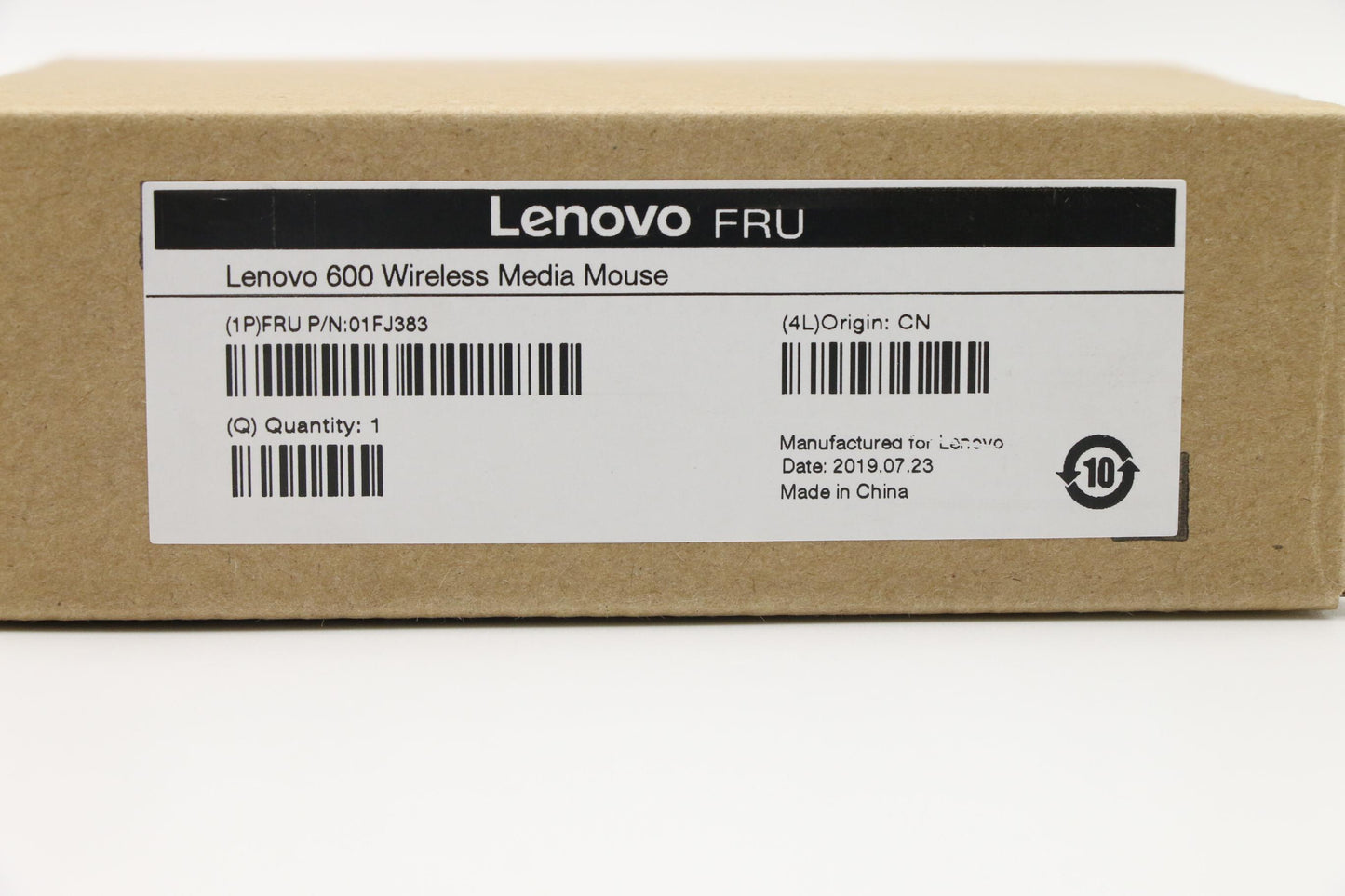 Lenovo Fru For Lenovo 600 Mouse - 01FJ383