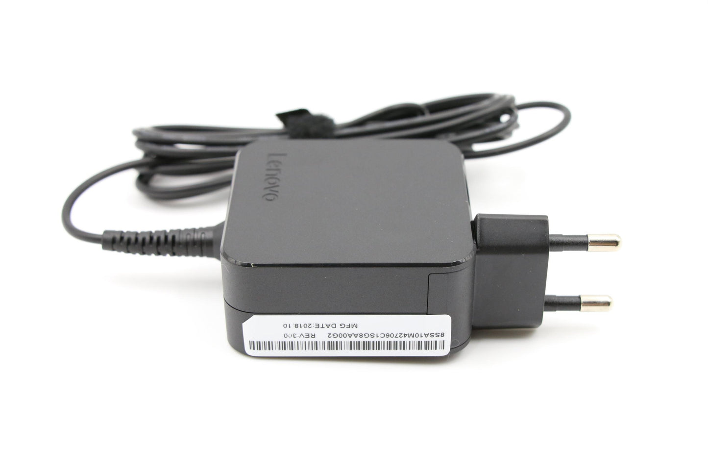 Lenovo (01FR131) 45W Round AC Adapter, Black, 2-Pin, COO Certified