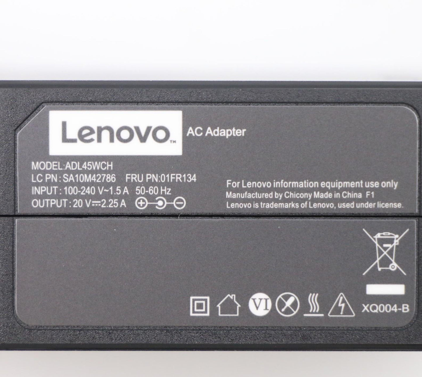 Lenovo Liteonpa145055Ln20V225Aadapter - 01FR134