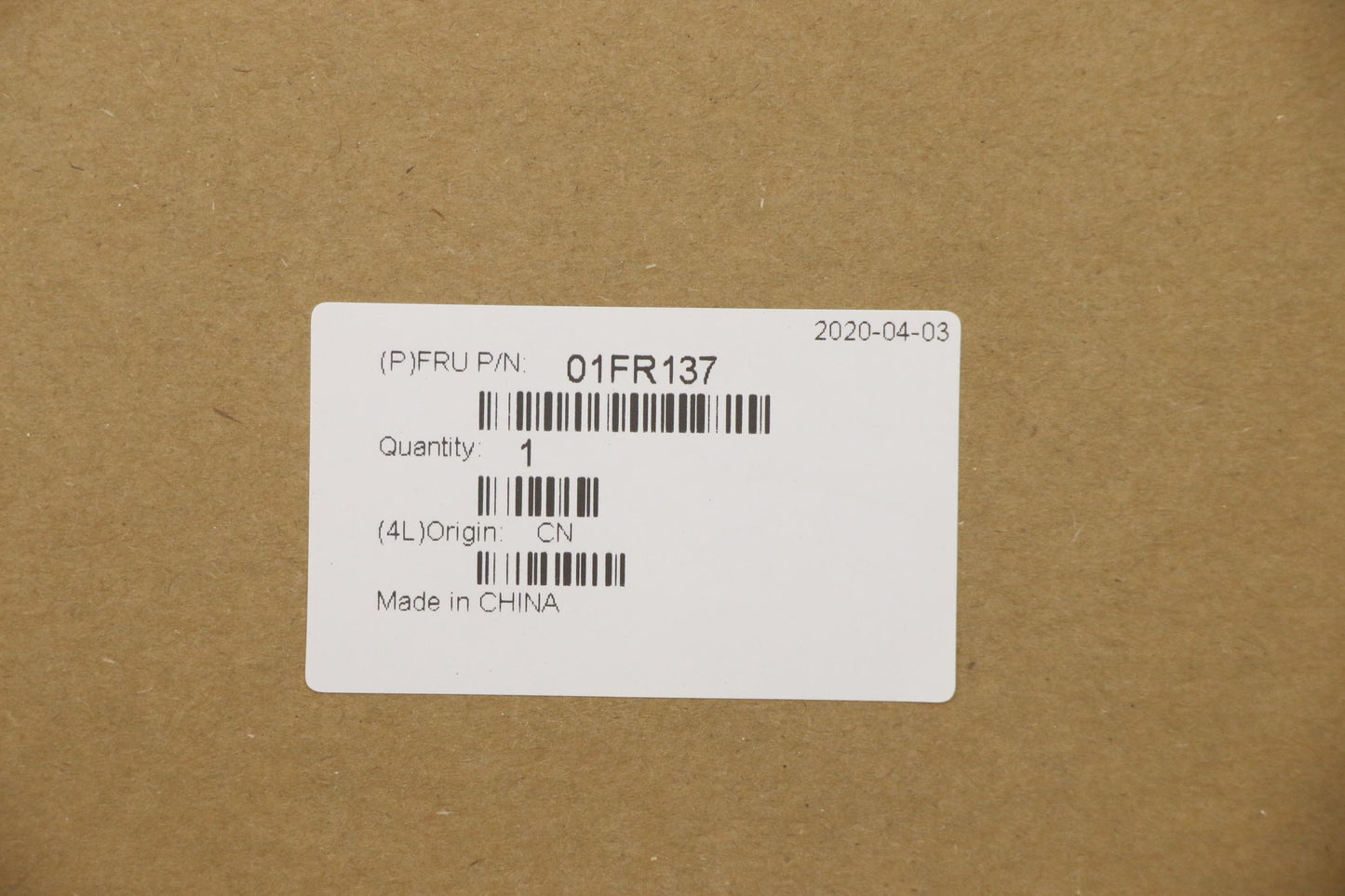 Lenovo Ac Adapter Adlx65Cdgu2A 20V3.2 - 01FR137