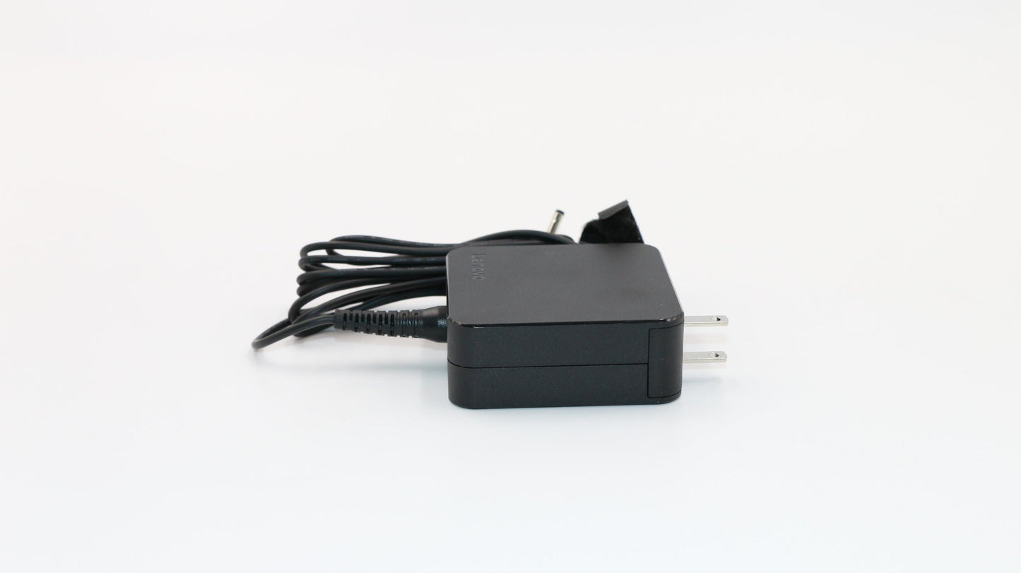 Lenovo (01FR154) 65W Round AC Adapter, 2-Prong, COO, Black