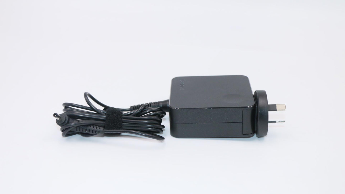 Lenovo (01FR158) Circular 65W AC Adapter (2-Pin, Black)