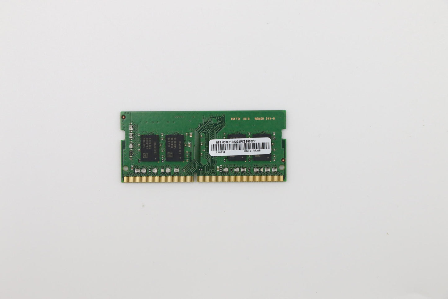 Lenovo (01FR318) MEMORY, 8G, DDR4, 2666, SODIMM, ECC, Samsung