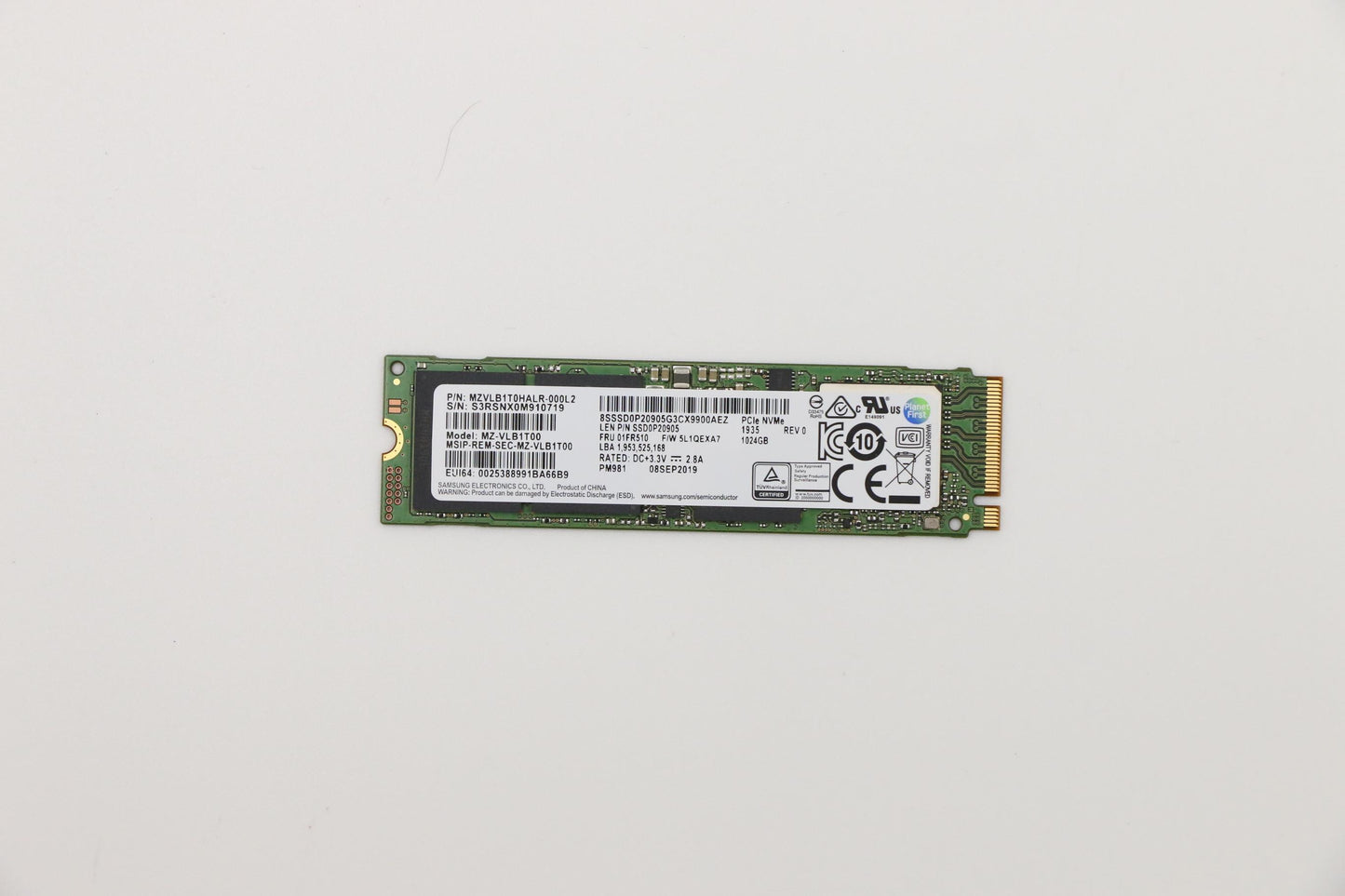 Lenovo Storagessdpm981Pcie1Tsam - 01FR510