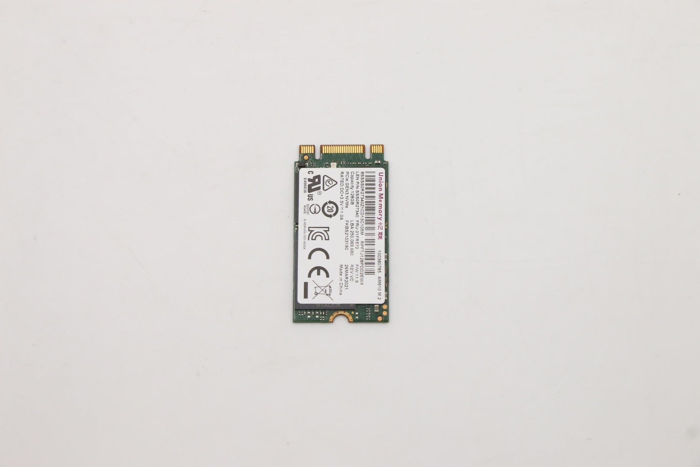 Lenovo Ssd Umis Am610 128G M.2 Pcie 2 - 01FR572