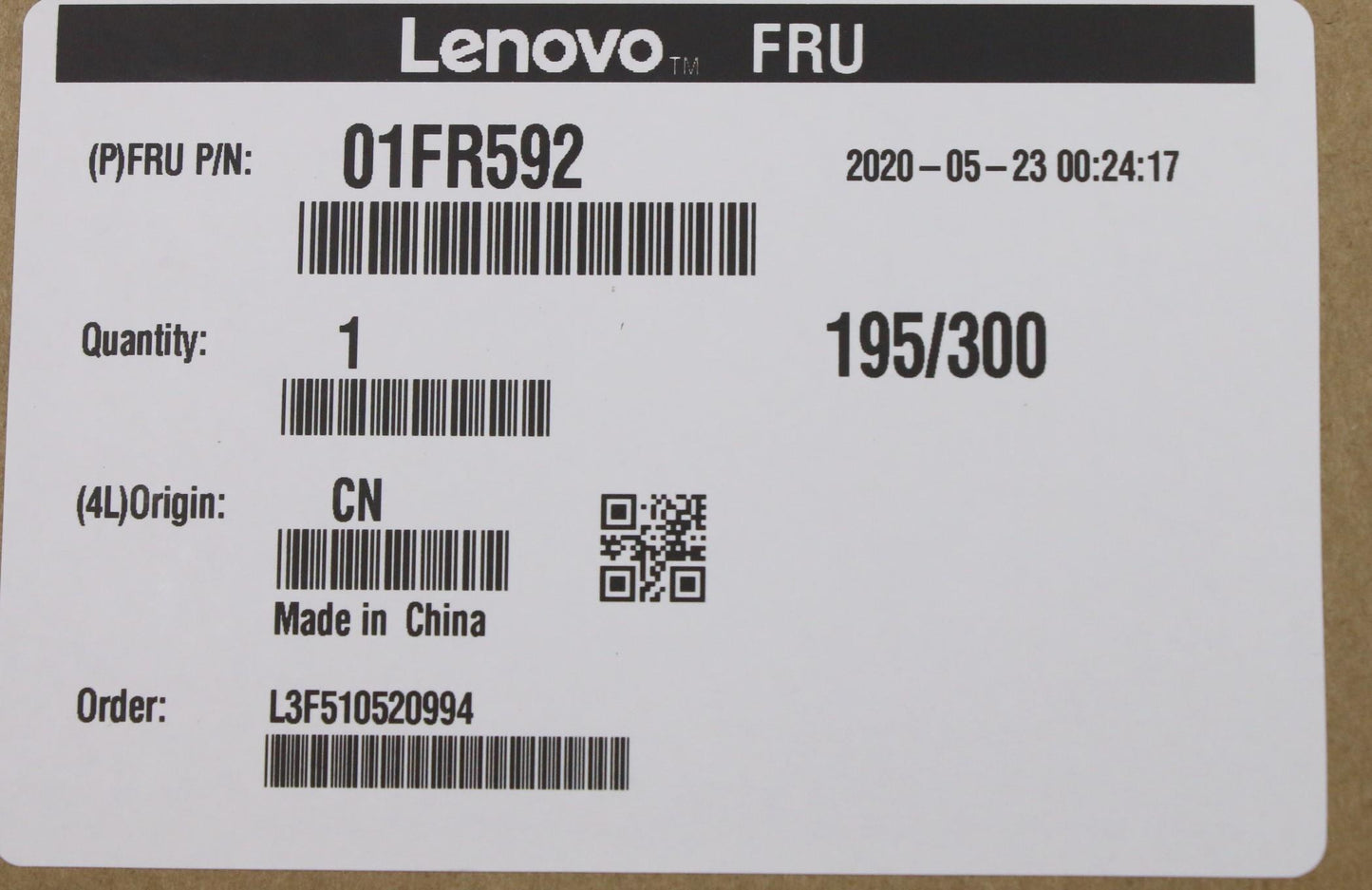 Lenovo Umis Av310 128G M.2 Sata 2280 - 01FR592