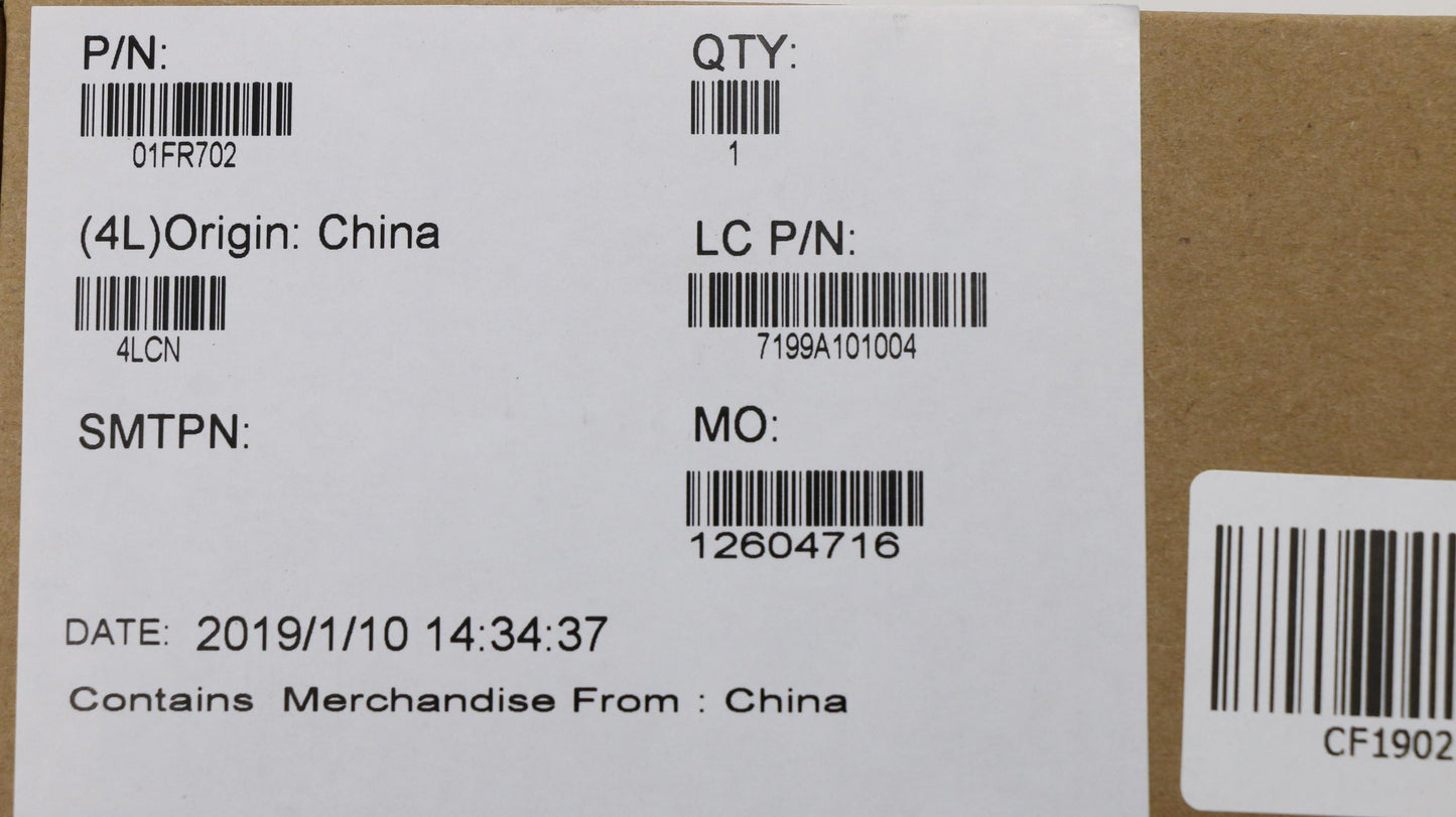Lenovo Wcm Esp221B07B5 D9.5 Pen Pro - 01FR702
