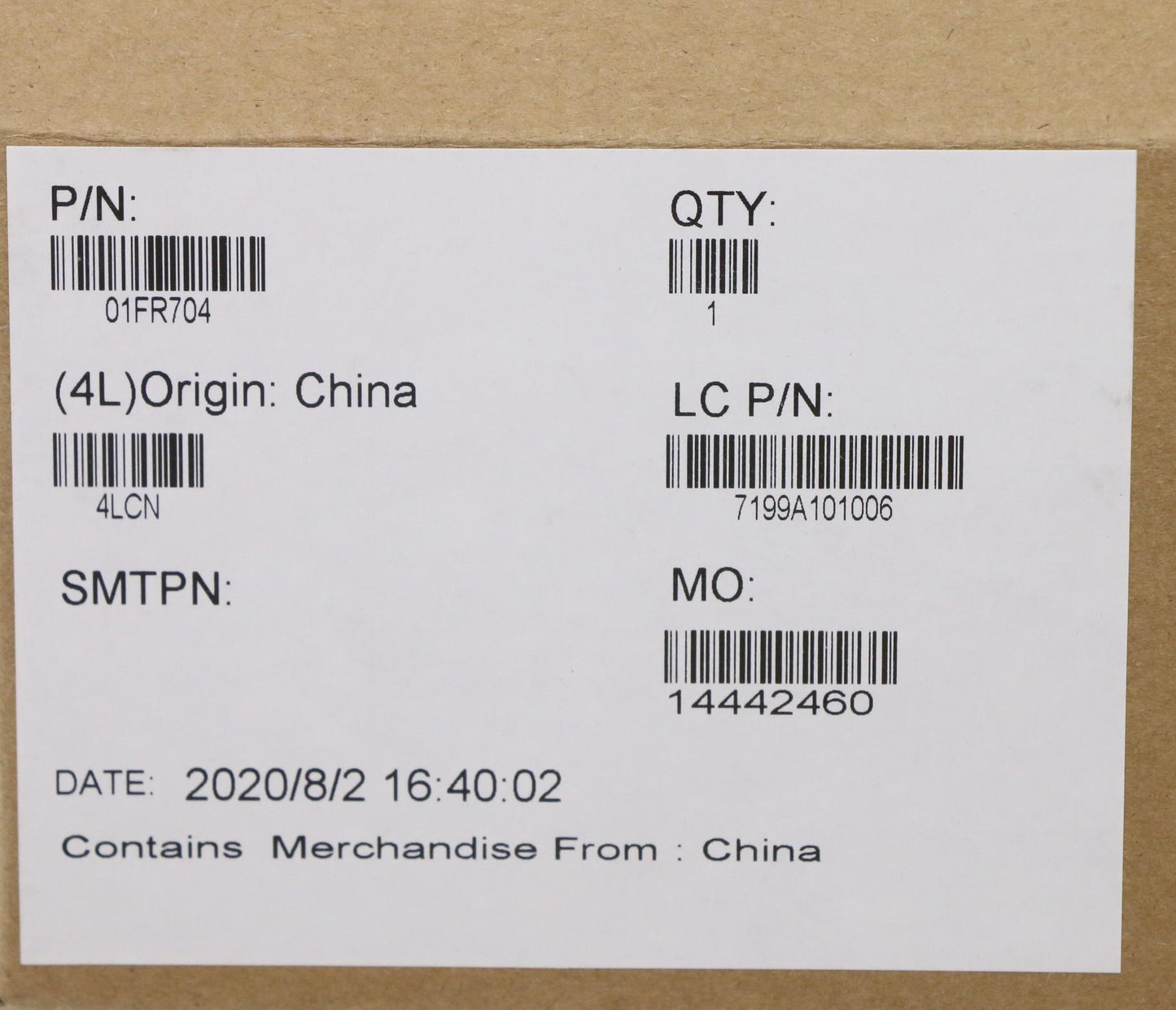 Lenovo Wcm Esp221B07B5 D9.5 Pen Pro - 01FR704