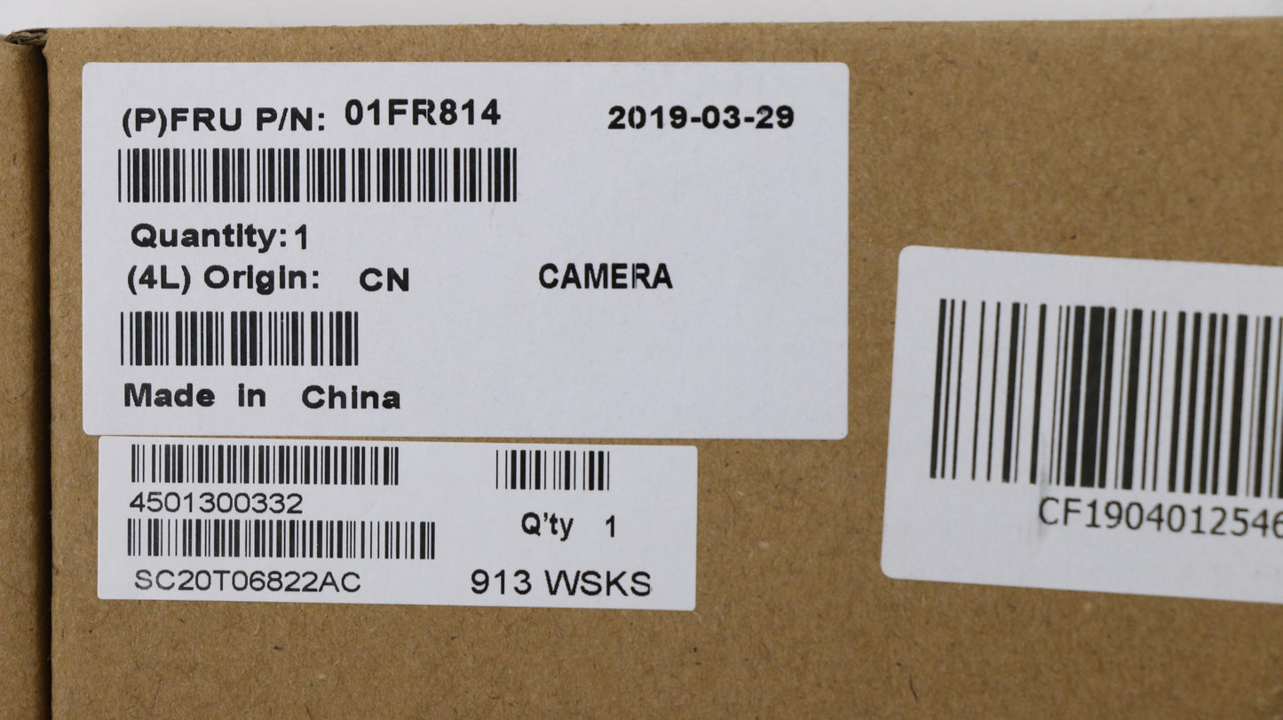 Lenovo Comn Cam Slim Hd W/O Mic Awa A - 01FR814