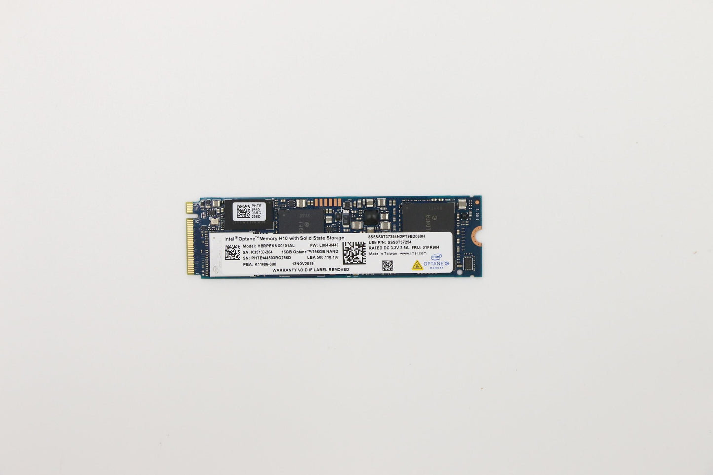 Lenovo Int Teton Glacier 256G Pcie 22 - 01FR904
