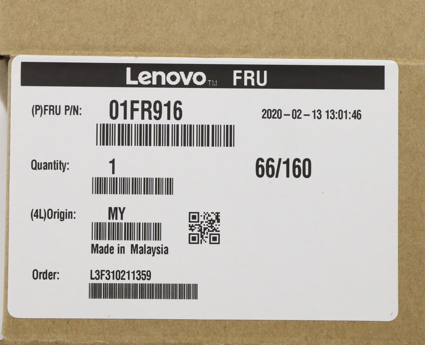 Lenovo Mic 2200 512G M.2 Pcie 2280 Ss - 01FR916